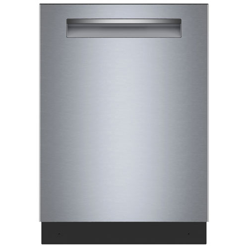 Bosch 500 Series 24" 44dB Built-In Dishwasher with Stainless Steel Tub & Third Rack - Stainless