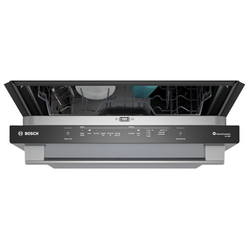 Bosch 500 Series 24" 44dB Built-In Dishwasher with Stainless Steel Tub & Third Rack - Stainless