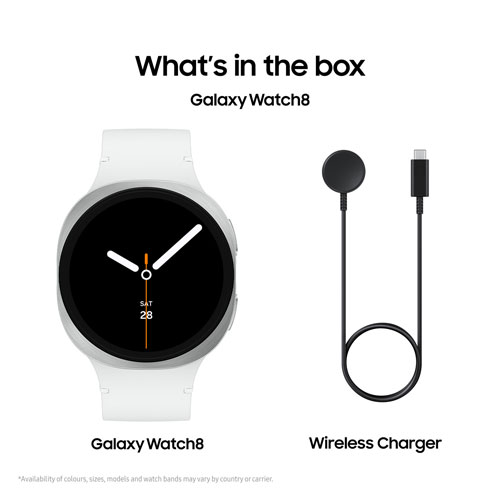 Samsung Galaxy Watch8 44mm LTE Smartwatch - Silver