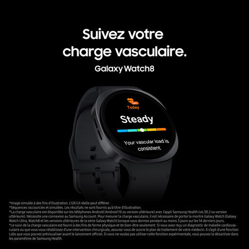 Samsung Galaxy Watch8 40mm LTE Smartwatch - Silver