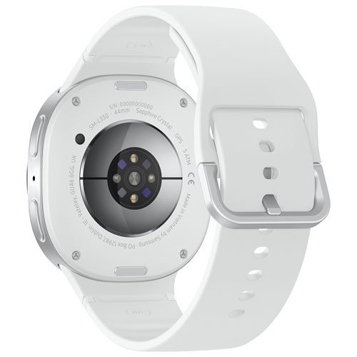 Montre intelligente Bluetooth de 44 mm Samsung Galaxy Watch8 - Argenté