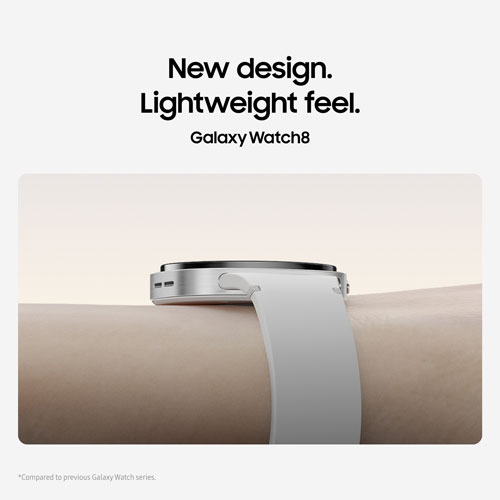 Samsung Galaxy Watch8 44mm Bluetooth Smartwatch - Silver