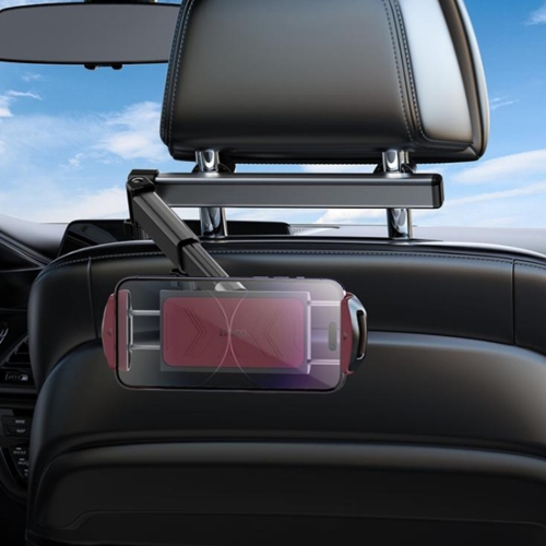 360 Rotating Car Headrest Clip Mount Holder Back Seat Bracket Cradle for iPhone iPad Tablet Smartphone