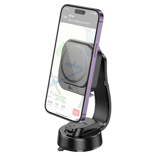 15W Magnetic MagSafe Fast Charging Wireless Charger Dashboard Mount Car Cell Phone Holder