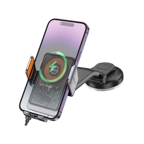 15W Magnetic MagSafe Fast Charging Wireless Charger Dashboard Mount Car Cell Phone Holder