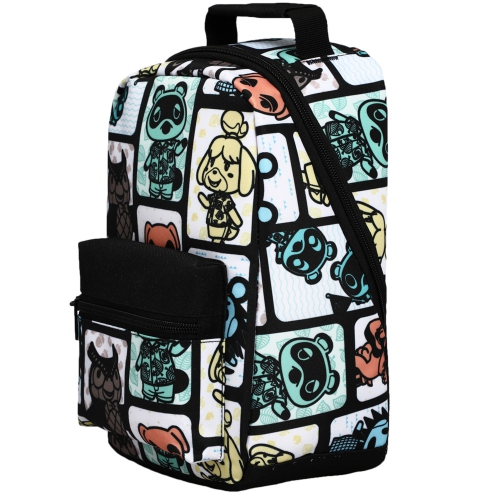 Animal Crossing Character Online Game Tile Print Insulated Lunch Box