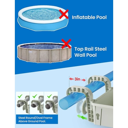 Panier de rangement pour piscine, panier de rangement pour piscine avec porte-gobelet pour piscine, bac de rangement latéral pour organiser la