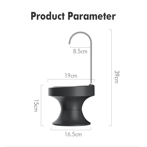 Pompe distributeur d'eau potable, pompe de bouteille d'eau électrique automatique pour bidons d'eau de 1-5 gallons , pour la cuisine maison, le bureau