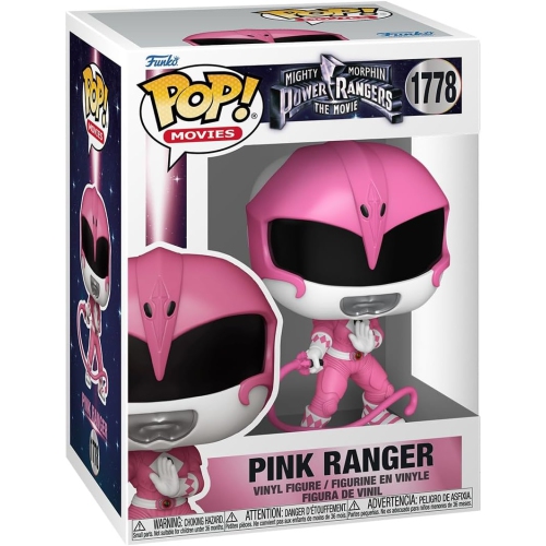 POP  Movies Power Rangers 3.75 Inch Action Figure - Ranger #1778 In Pink