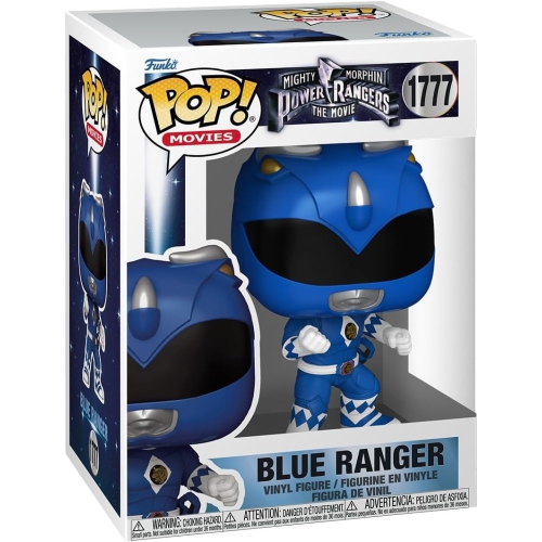 POP  Movies Power Rangers 3.75 Inch Action Figure - Ranger #1777 In Blue