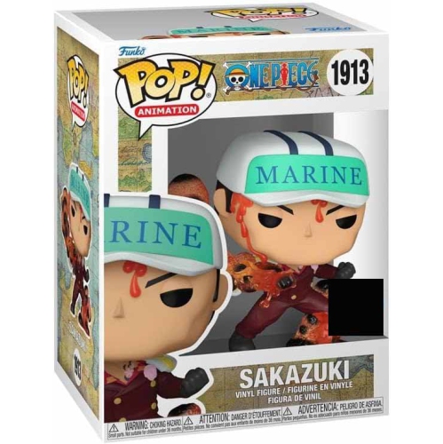POP  Animation One Piece 3.75 Inch Action Figure Exclusive - Sakazuki #1913