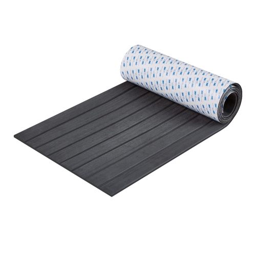 VEVOR 94.5" x 17.7" Boat Flooring, EVA Foam Boat Decking, Non-Slip Self-Adhesive Flooring, 11.6 sq.ft Marine Carpet for Boats, Yacht, Pontoon, Kayak