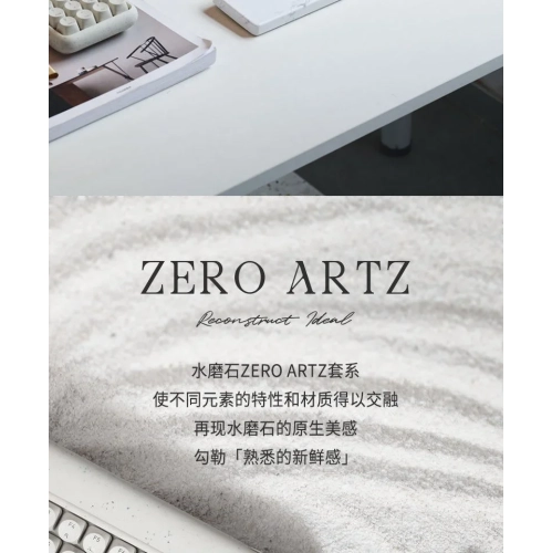 Lofree Terrazzo Mechanical Keyboard for Girls, Bluetooth Wireless Keyboard, Three-Mode Hot-Swappable, Office Computer, 84 Keys