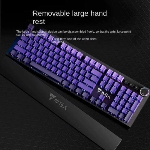 Mechanical Keyboard and Mouse Set, Red Tea Green Axis Cable, Gaming, Desktop Laptop, Office