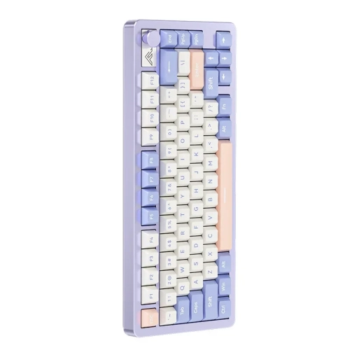 Riany75 Aluminum Mechanical Keyboard with Bluetooth, Three-Mode Hot-Swappable Wireless Metal Keyboard, Customized