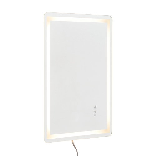 VEVOR  24"x32" Led Bathroom Mirror, Vanity Mirror \w Frontlit And Backlit, Anti-Fog Memory Mirror \w Lights, Stepless 3 Colors Temperature Dimmable