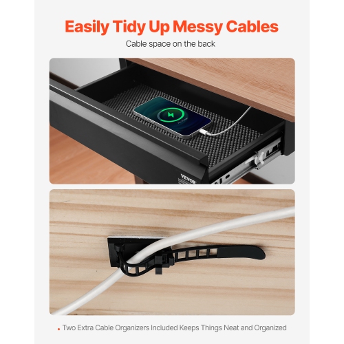 VEVOR&nbsp;16"&nbsp;Wide&nbsp;Under&nbsp;Desk&nbsp;Drawer&nbsp;Slide&nbsp;Out,17x9x4&nbsp;in,&nbsp;Under&nbsp;Desk&nbsp;Mounted&nbsp;Pull-out&nbsp;Dra