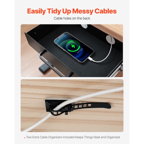 VEVOR&nbsp;13"&nbsp;Wide&nbsp;Under&nbsp;Desk&nbsp;Drawer&nbsp;Slide&nbsp;Out,&nbsp;15x9x3&nbsp;in，Under&nbsp;Desk&nbsp;Mounted&nbsp;Pull-out&nbsp;Dra