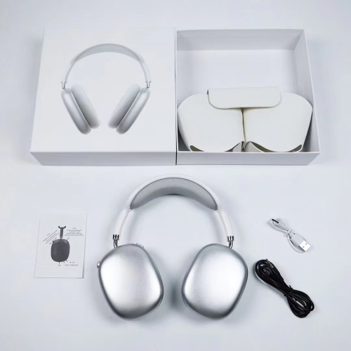 Casque d'écoute sport Bluetooth sans fil P9 Plus, écouteurs Bluetooth 5,3 à suppression du bruit avec micro, audio haute résolution - P9 Plus argenté