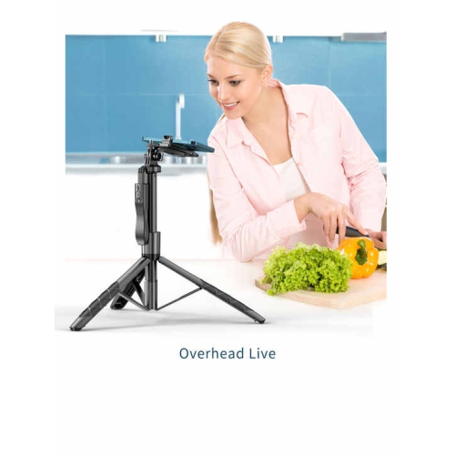 L16 Bluetooth Selfie Stick Handheld Stabilizer Mobile Phone Camera Sports DV Photography 1.6m Floor-standing Telescopic Tripod, L16