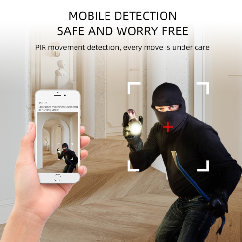 A2 HD wireless wifi night vision camera, home security surveillance camera dome network smart intercom camera, baby monitor - no memory card