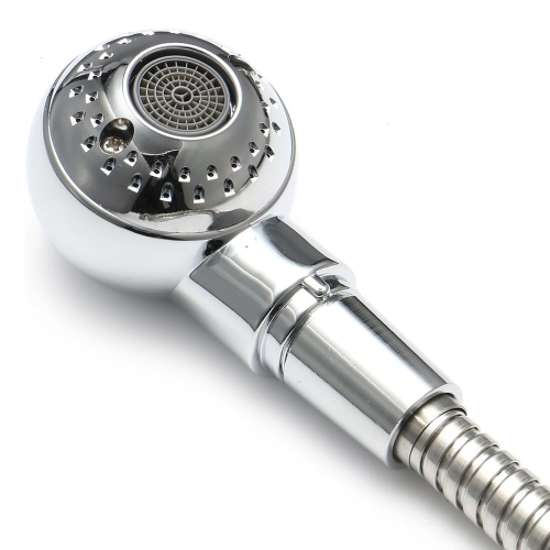 Mixer Taps Sprayer Set, Shower Head with Hose Handheld Shower Head Salon Barber Faucet with Hot and Cold Mixing Valve for Hair Salon Bathing Spa