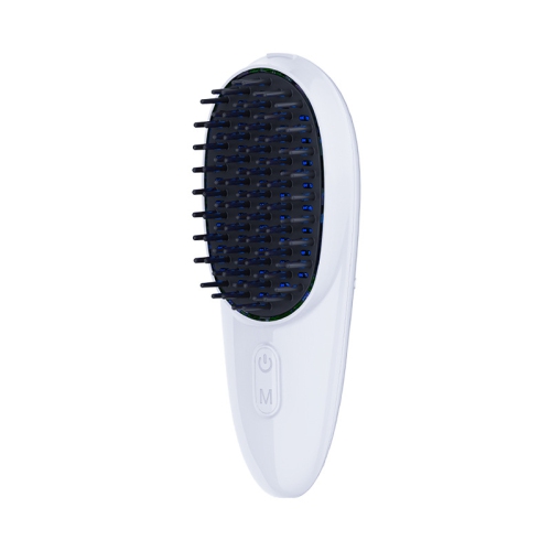 Image 1 de 8.. Red Blue Light Therapy Comb for Hair Growth,Anti-Loss Hair Head Massage Comb,Electric Scalp Massager,Red Light Hair Therapy Brush