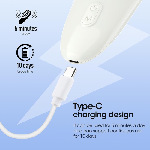 Red Blue Light Therapy Comb for Hair Growth,Anti-Loss Hair Head Massage Comb,Electric Scalp Massager,Red Light Hair Therapy Brush