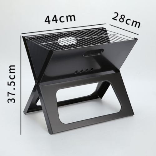 [Portable X-TYPE] Barbecue d'extérieur Barbecue de camping Réchaud au charbon Réchaud au charbon de bois Barbecue portatif de pique-nique