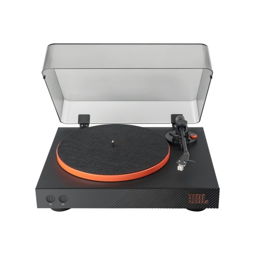 Tourne-disque BT Spinner de JBL (JBLSPINNERBTBLK) + ensemble avec tourne-disque Spin-Clean The Original