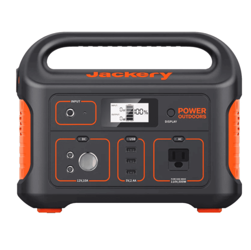 Station d'alimentation portative Explorer 550 de Jackery avec panneau solaire 100&nbsp;W