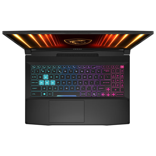 Portable de jeu 15,6 po Katana de MSI - Noir (Core i7-14650HX Intel/RAM 32 Go/SSD 1 To/RTX 5060/Windows 11)