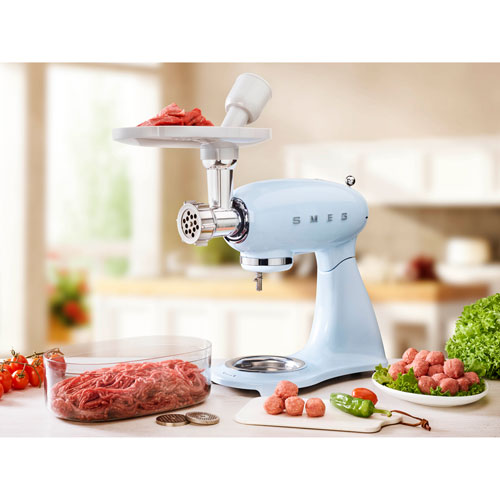 Smeg 50's Style Tilt-Head Stand Mixer - 5Qt - 800-Watt- Blue