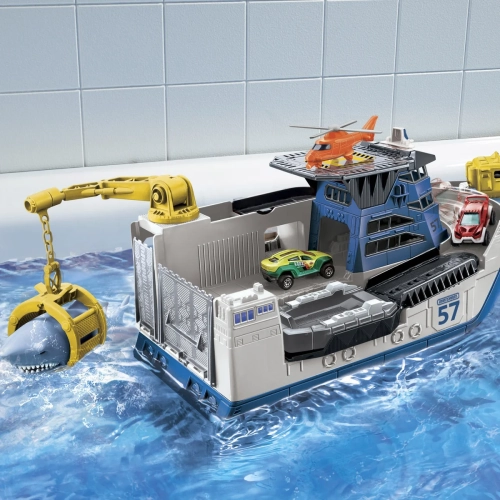 Le bateau-requin de secours Marine de Matchbox