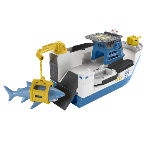 Le bateau-requin de secours Marine de Matchbox
