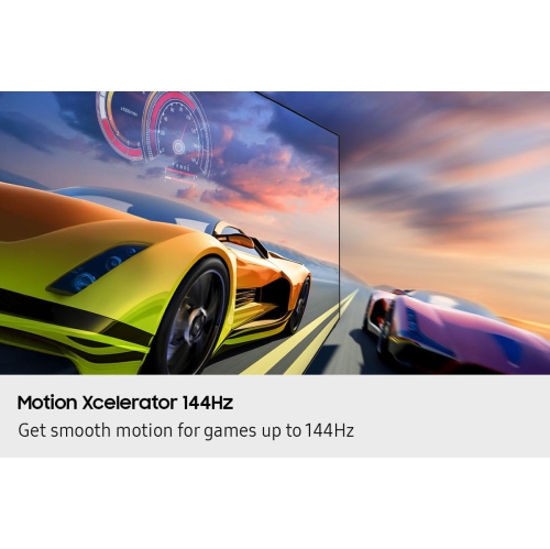 Téléviseur intelligent 4K OLED S90F de 77&nbsp;po de SAMSUNG, processeur IA de 3e génération, HDR+, 144&nbsp;Hz, laser mince, Q-Symphony Mode jeu IA,