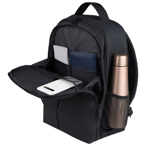 Sac pour portable de 15,6 po New York de Bugatti - Noir - Exclusivité de Best Buy