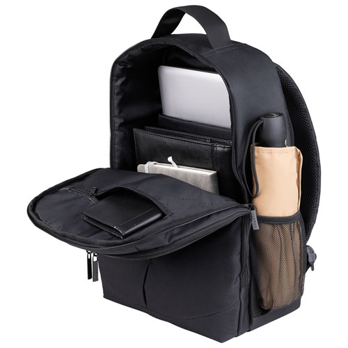 Sac pour portable de 15,6 po New York de Bugatti - Noir - Exclusivité de Best Buy