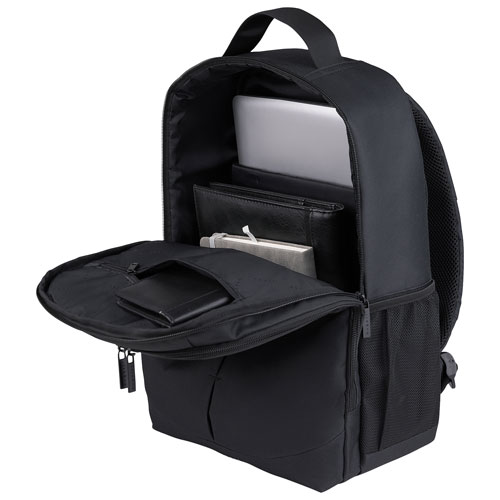 Bugatti New York 15.6" Laptop Bag - Black - Only at Best Buy