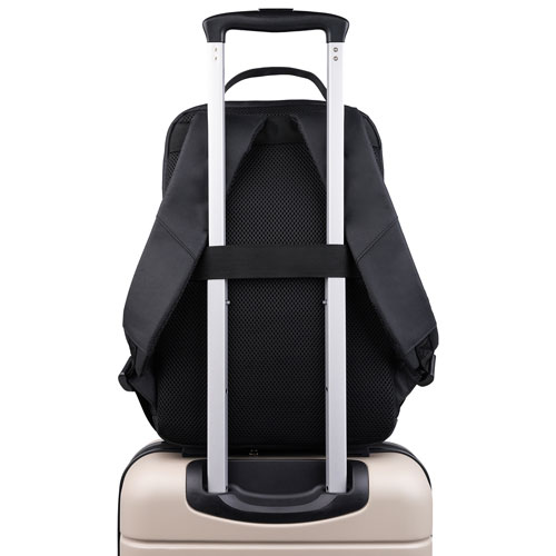 Sac pour portable de 15,6 po New York de Bugatti - Noir - Exclusivité de Best Buy