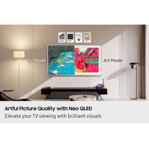 SAMSUNG 85-Inch Mini LED The Frame Pro 4K Smart TV, Art Mode, Slim, Matte Glare Free Screen, AI Gen 3 Processor, 144Hz - QN85LS03FWFXZC - Open Box