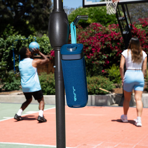 Haut-parleur de fête Bluetooth sans fil à l'épreuve des éclaboussures JBuds de JLab - Bleu marine