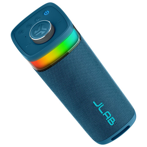 Haut-parleur de fête Bluetooth sans fil à l'épreuve des éclaboussures JBuds de JLab - Bleu marine