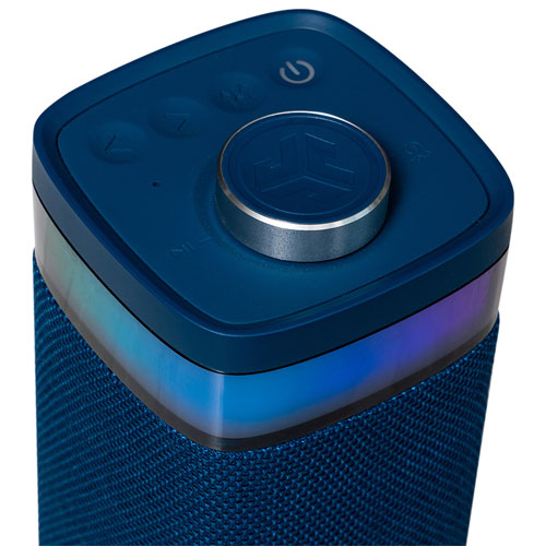 Haut-parleur de fête Bluetooth sans fil à l'épreuve des éclaboussures JBuds de JLab - Bleu marine