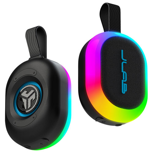 JLab Pop Splashproof Bluetooth Wireless Party Speaker - Black