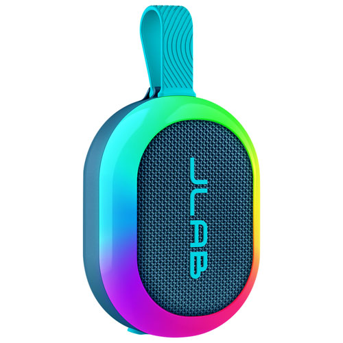 Haut-parleur de fête Bluetooth sans fil à l'épreuve des éclaboussures Pop de JLab - Bleu marine