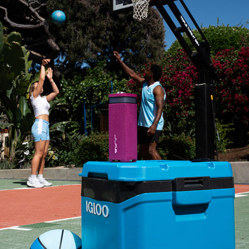 Haut-parleur de fête Bluetooth sans fil à l'épreuve des éclaboussures JBuds de JLab - Mûre