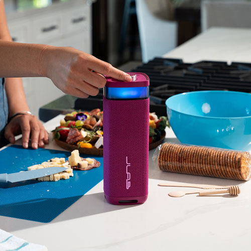 Haut-parleur de fête Bluetooth sans fil à l'épreuve des éclaboussures JBuds de JLab - Mûre