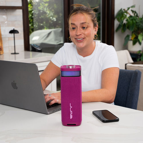 Haut-parleur de fête Bluetooth sans fil à l'épreuve des éclaboussures JBuds de JLab - Mûre