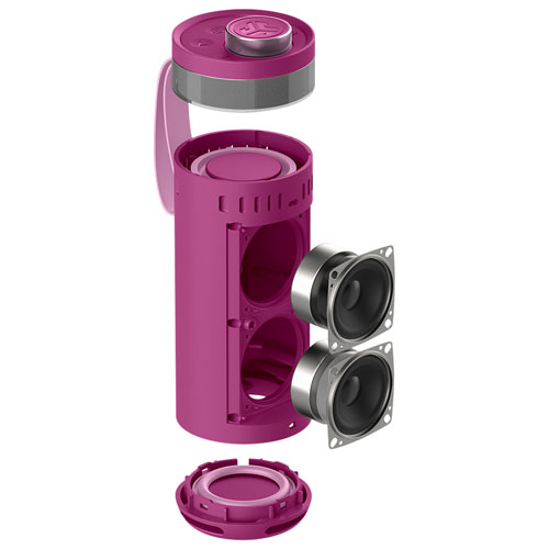 JLab Go Splashproof Bluetooth Wireless Party Speaker - Mulberry